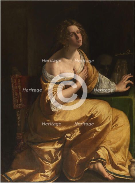 Self-Portrait as Mary Magdalene, c. 1618.