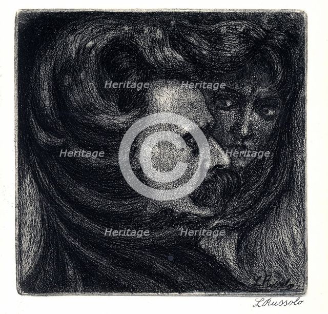 Self-Portrait (as Nietzsche), 1906.