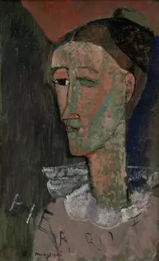 Self-Portrait as Pierrot, 1915