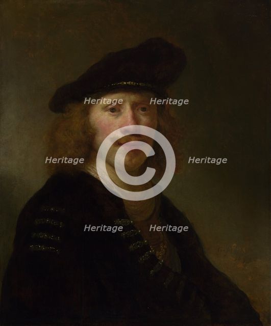Self Portrait at the Age of 24, 1639. Artist: Flinck, Govaert (1615-1660)