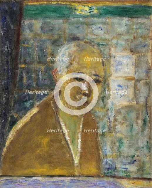 Self-Portrait at the age of 78, 1945. Creator: Bonnard, Pierre (1867-1947).