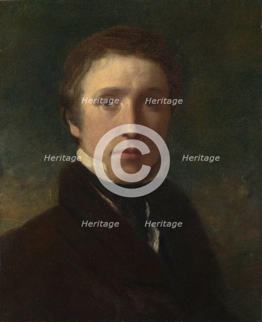 Self Portrait at the Age of about Nineteen, ca 1819. Creator: Boxall, Sir William (1800-1879).