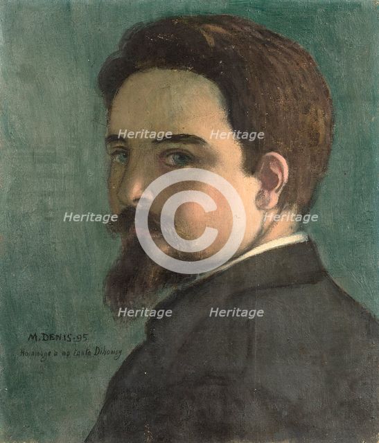 Self-Portrait at the Age of Twenty-Four, 1895. Creator: Maurice Denis.