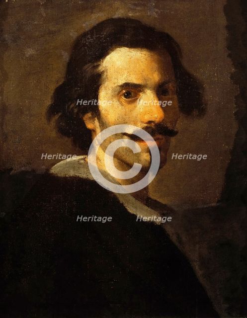 Self-portrait at a Mature Age, c. 1635. Creator: Bernini, Gianlorenzo (1598-1680).