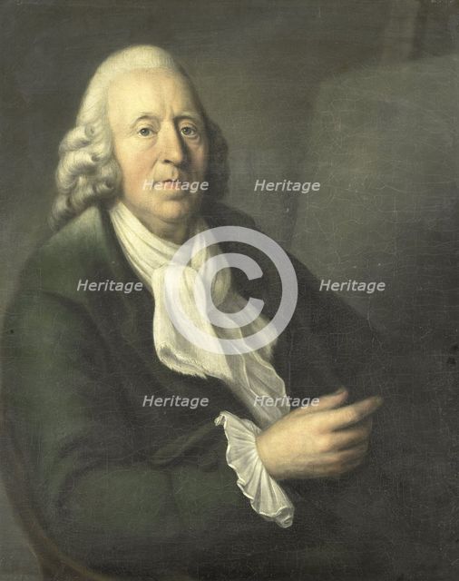 Self Portrait at approximately 60 years of age, 1755-1769. Creator: Engel Sam.