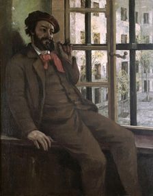 Self-Portrait at Sainte-Pélagie (Le prisonnier de Sainte-Pélagie), ca 1872