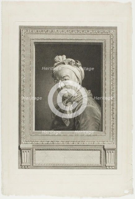 Self-Portrait, before 1780. Creator: Juste Chevillet.