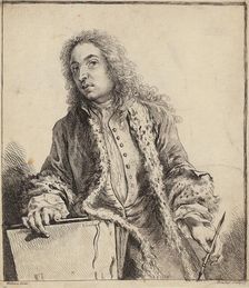 Self-Portrait, before 1721. Creator: Watteau, Jean Antoine (1684-1721)