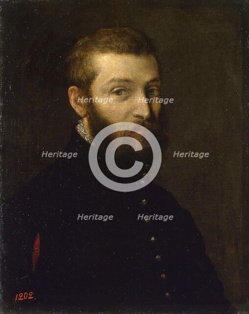 Self-Portrait', between 1558 and 1563.  Creator: Veronese, Paolo (1528-1588).