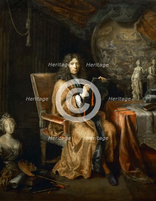 Self-Portrait, Between 1680 and 1690. Creator: Mignard, Pierre (1612-1695).