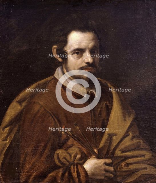 Self-Portrait, Between 1680 and 1690. Creator: Paglia, Francesco (1635-1714).