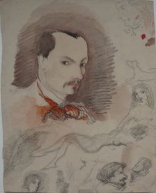 Self-Portrait, Between 1844 and 1847
