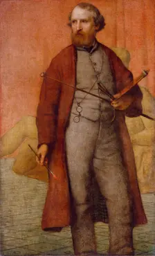 Self Portrait, between 1860 and 1861. Creator: William Page