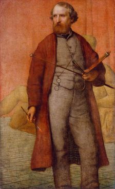 Self Portrait, between 1860 and 1861. Creator: William Page