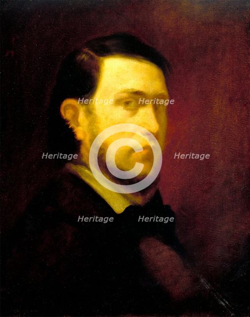 Self Portrait, between c1840 and 1851. Creator: George Fuller.