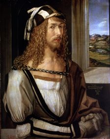 Self Portrait by Albrecht Dürer (1471 - 1528), Dutch painter