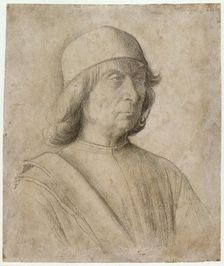 Self-portrait, c 1497. Creator: Bellini, Gentile (ca. 1429-1507)