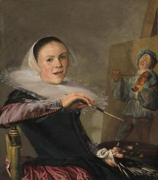 Self-Portrait, c. 1630. Creator: Judith Leyster