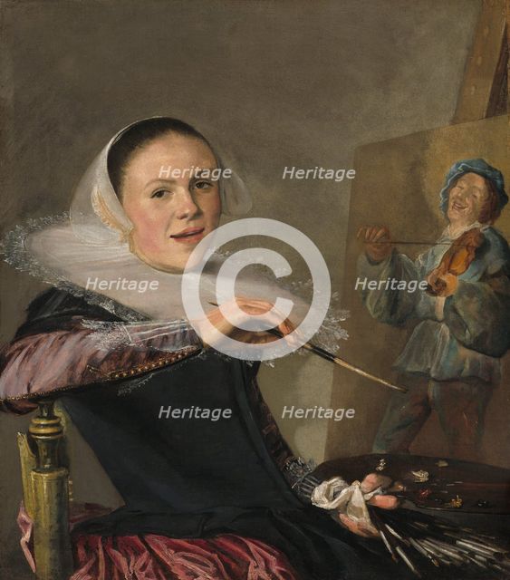 Self-Portrait, c. 1630. Creator: Judith Leyster.