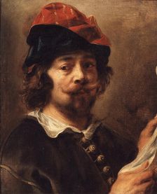 Self-Portrait, c. 1640. Creator: Jordaens, Jacob (1593-1678)