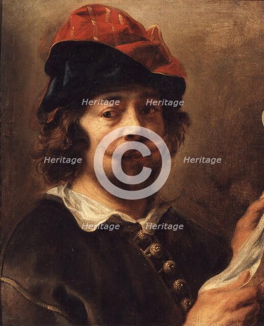 Self-Portrait, c. 1640. Creator: Jordaens, Jacob (1593-1678).
