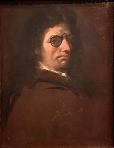 Self-Portrait, c. 1670. Creator: Giordano, Luca (1632-1705)
