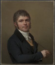 Self-Portrait, c. 1790s. Creator: Lié Louis Périn (French, 1753-1817)