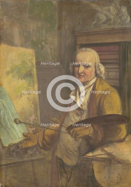 Self-Portrait, c.1800-c.1819. Creator: Juriaan Andriessen.