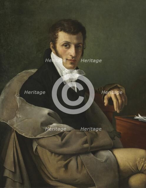 Self-Portrait, c. 1812. Creator: Joseph Paelinck (Belgian, 1781-1839).