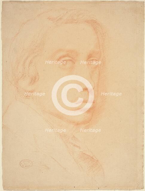 Self-Portrait, c. 1855. Creator: Edgar Degas.