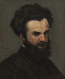 Self-Portrait, c.1872-1874. Creator: Armand Guillaumin (French, 1841-1927)