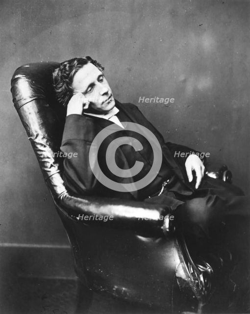 Self-Portrait, c. 1875. Creator: Carroll, Lewis, (Charles Lutwidge Dodgson) (1832-1898).