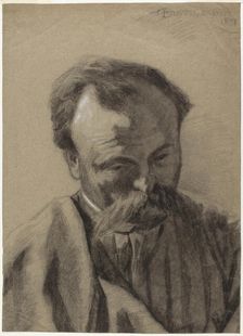 Self-Portrait, c. 1877. Creator: Jules Bastien-Lepage
