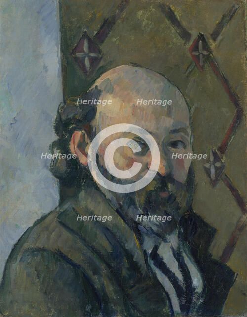 Self Portrait, c. 1880. Artist: Cézanne, Paul (1839-1906)