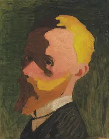 Self-Portrait, c. 1890. Creator: Vuillard, Édouard (1868-1940)