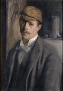 Self-Portrait, c. 1890. Creator: Blanche, Jacques-Émile (1861-1942)