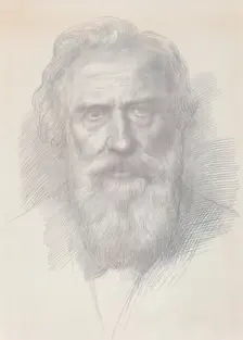 Self-Portrait, c. 1895. Creator: Alphonse Legros