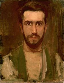 Self-portrait, c. 1900. Creator: Mondrian, Piet (1872-1944)