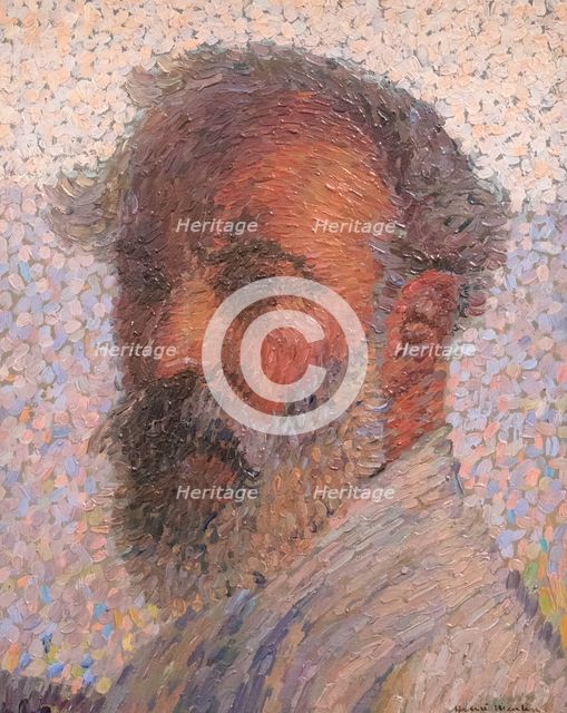 Self-Portrait, c. 1912. Creator: Martin, Henri (1860-1943).