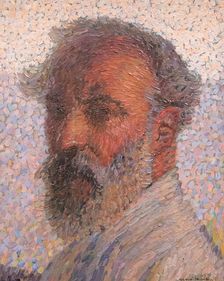 Self-Portrait, c. 1912. Creator: Martin, Henri (1860-1943)