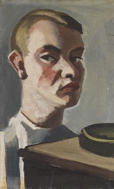 Self-Portrait, c. 1920. Creator: Tratt, Karl (1900-1937)