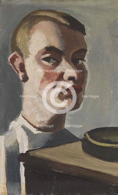 Self-Portrait, c. 1920. Creator: Tratt, Karl (1900-1937).