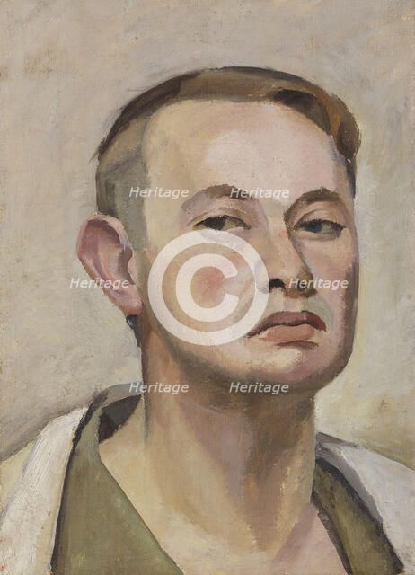 Self-Portrait, c. 1925. Creator: Tratt, Karl (1900-1937).