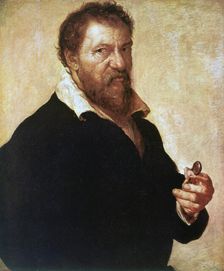 Self Portrait c1550-1566. Artist: Lambert Lombard