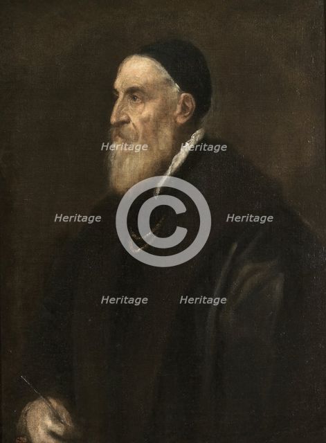 Self-Portrait, c1562. Creator: Titian.