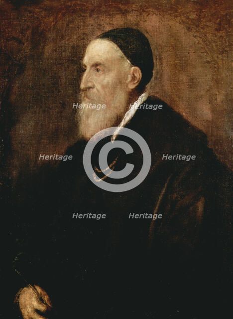 'Self-portrait', c1567. Artist: Titian