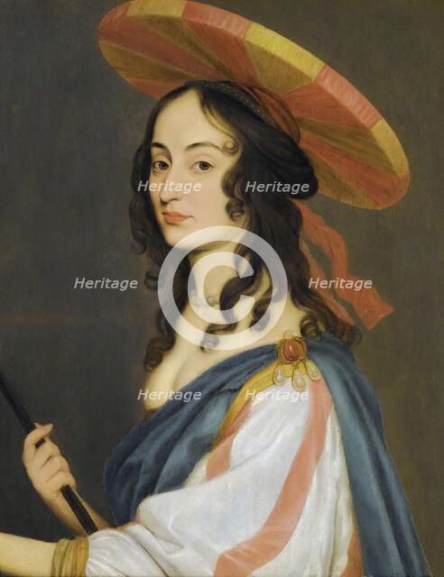 Self-portrait, c1650. Creator: Luise Hollandine; Princess of the Palatinate (1622-1709).