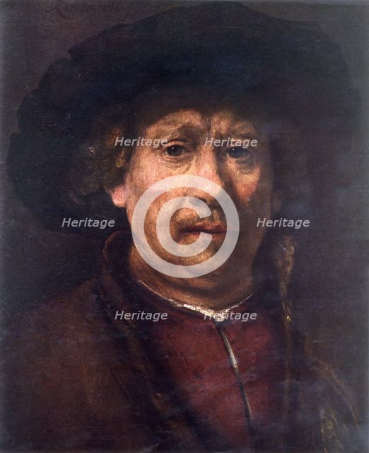 'Self-Portrait', c1656, (1967). Creator: Rembrandt Harmensz van Rijn.