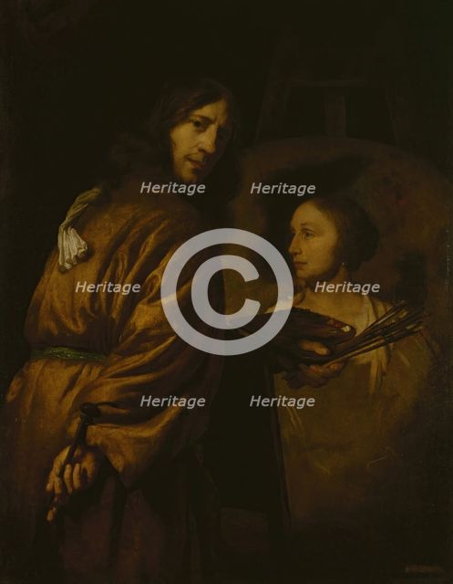 Self-Portrait, c1670/1675. Creator: Jurgen Ovens.