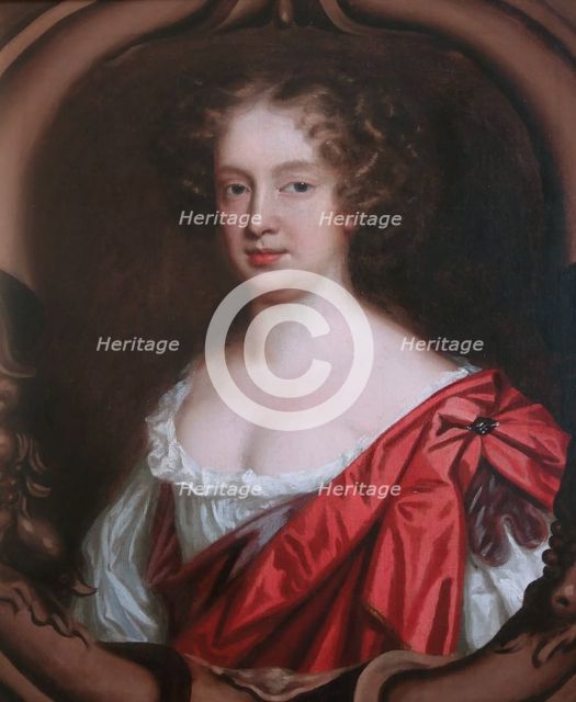 Self-portrait, c1680. Creator: Beale, Mary (1632-1697).